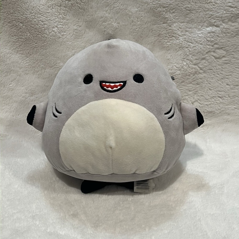 Squishmallow 8" Gordon the Shark‎ Plush KellyToy 2020 EUC - Picture 2 of 6